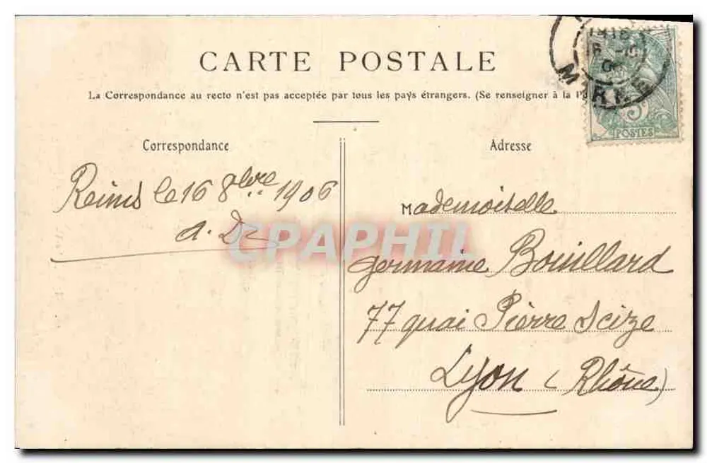 Reims — A Catedral (fachada) — Editor HET - Verso