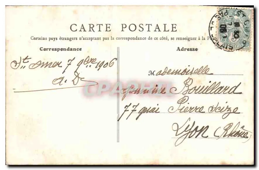 Saint-Omer (P.-de-C.) — Abside Notre-Dame — B.F., Paris, n°13 - Verso