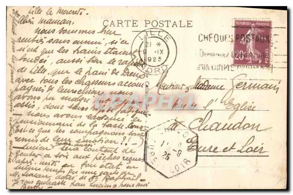 Lille - A Bolsa e o Teatro - E. C. - Verso