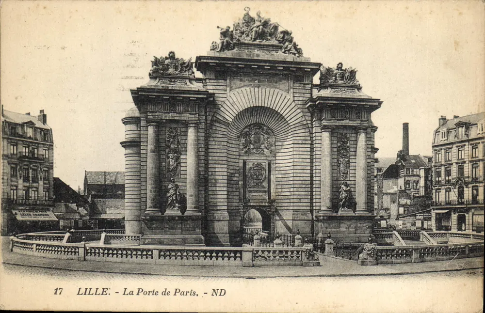 LILLE - Porta do Paryża - ND - Awers