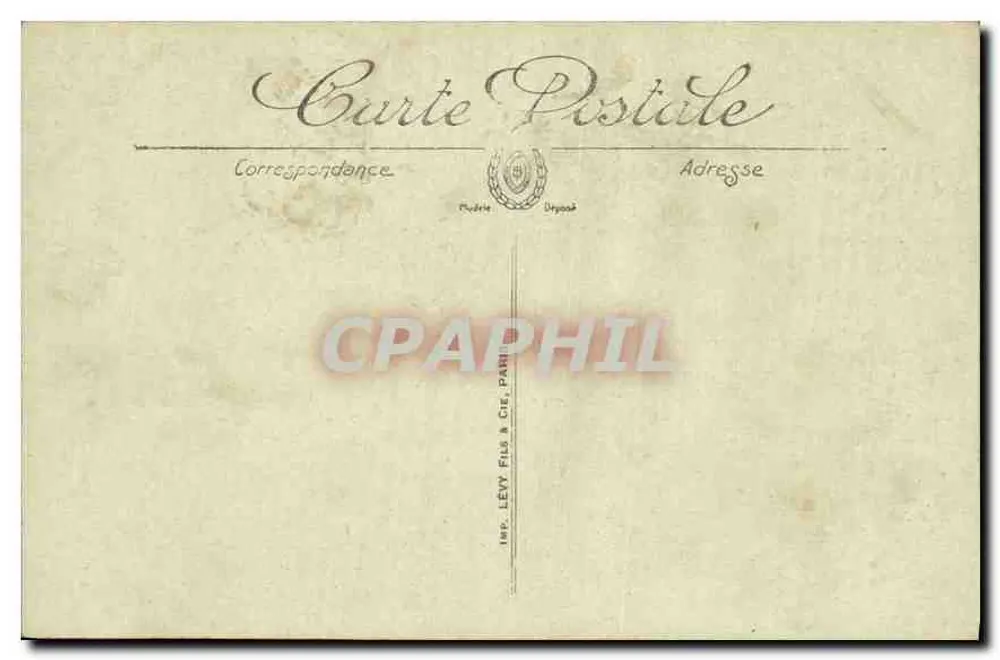 Paris — Avenue du Bois de Boulogne — LL - Rückseite