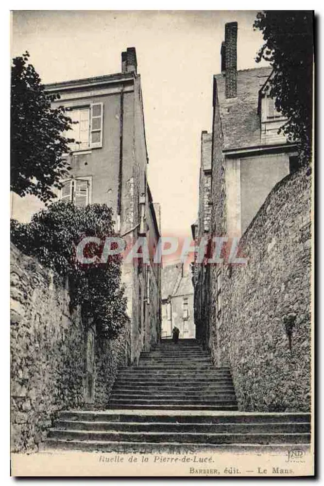 Ruela da Pierre-de-Lucé — Le Mans — Barrière, editor - Frente