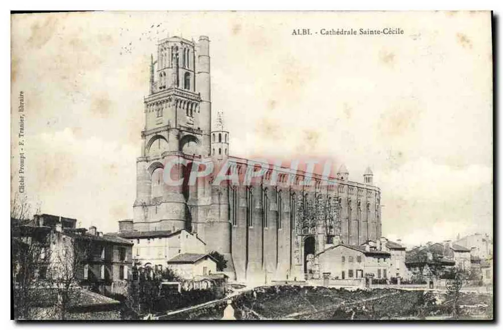 Albi - Catedral Santa Cecília — cliché E. Transier, livreiro - Frente