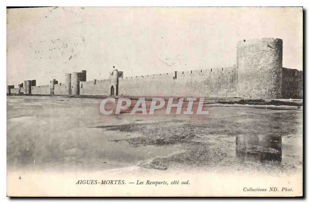 AIGUES-MORTES — Die Mauern, südliche Seite — Collections ND. Phot. - Vorderseite