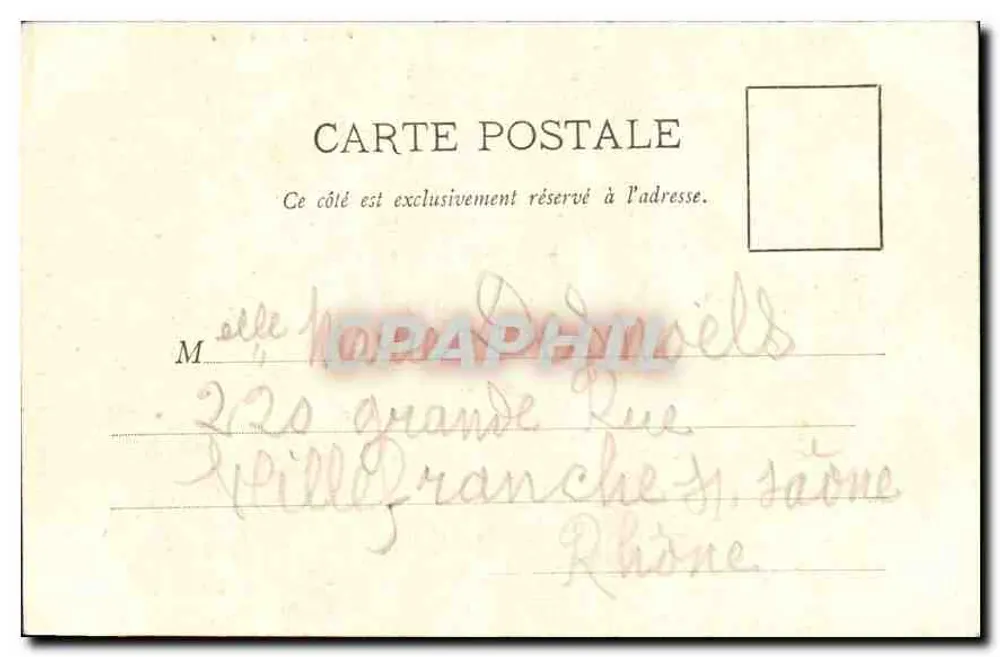Bourg. - Kerk van Notre-Dame — D. Hovel, fot. Bourg - Achterkant