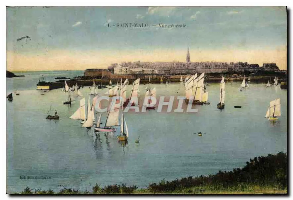 Saint-Malo — Visão geral — Edição de 1906 - Frente