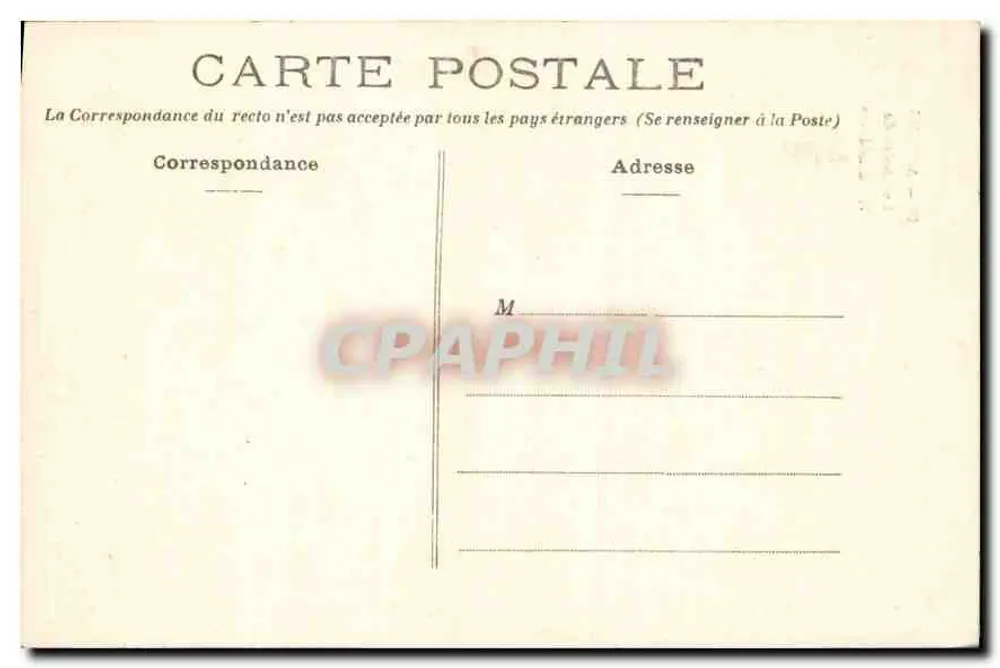 Langres — A Cadeira da Catedral — Editor não visível, n° de série 93 - Verso