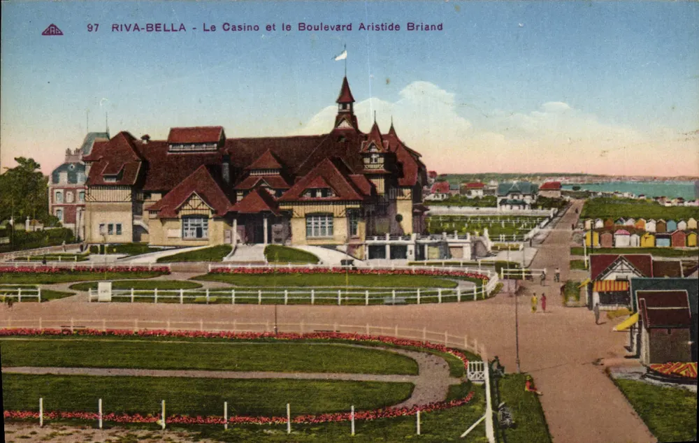 Riva-Bella - Das Casino und der Boulevard Aristide Briand — Verlag Rb, n° 97 - Vorderseite