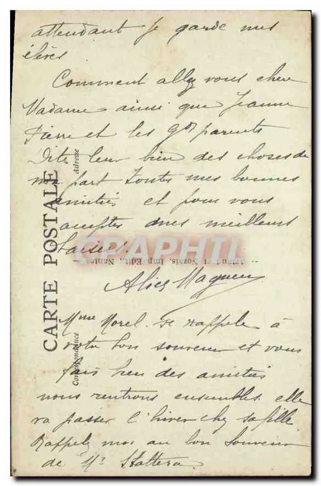 Falaise - Zamek — wydawca: Karta pocztowa, Drukarnia Edil. Notaris, Nantes — nr 17 - Rewers