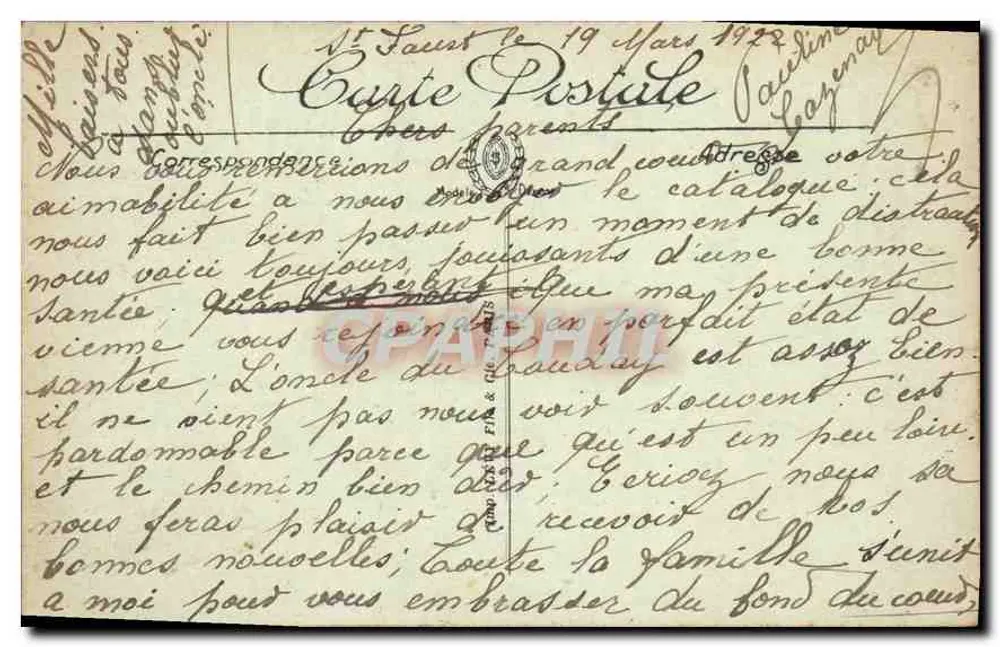 Pau — O Castelo — LL. — 31 - Verso