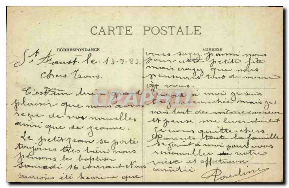 PAU - Monumento dos Mortos de 1870 — Marcel Delhoy, fototipia, Bordeaux, n°50 - Verso