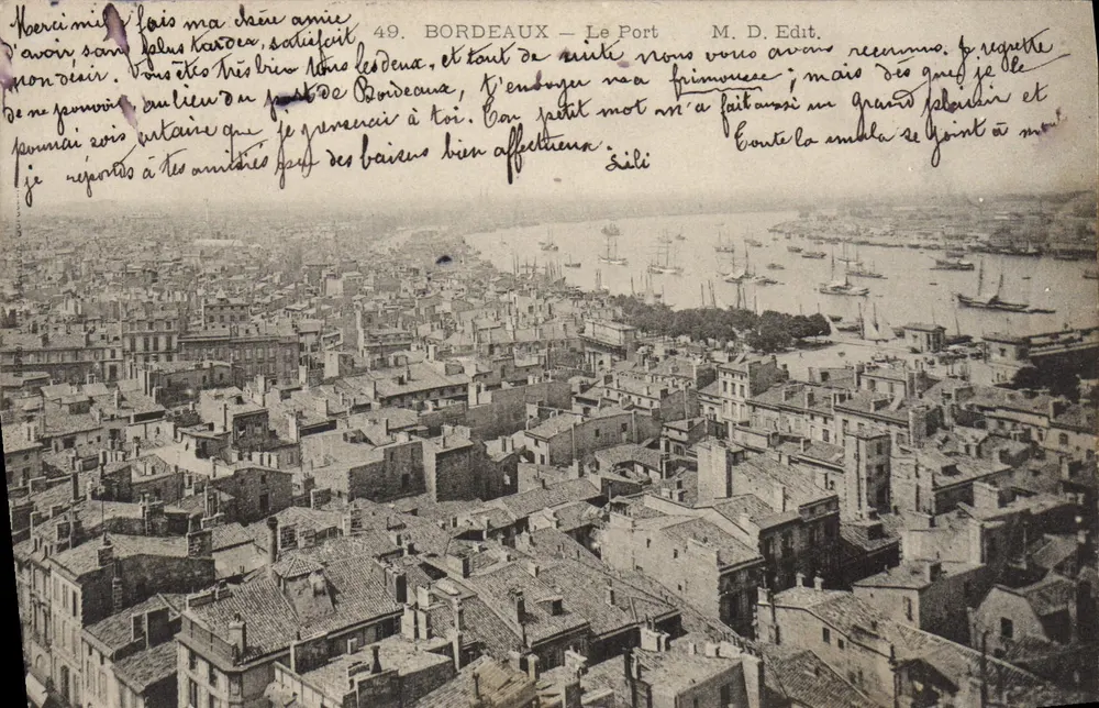 Bordeaux — Port — M. D. Edit. n°49 - Awers