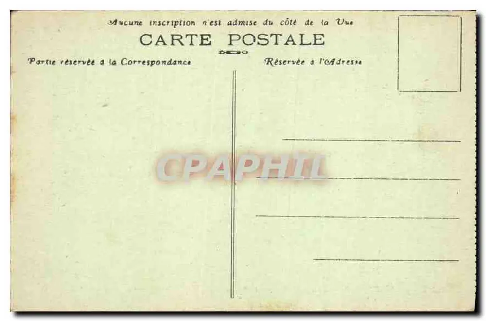 Biarritz (B.P.) — Die Basque Küste aus der pergola des Bains-Establishments — Phototypie Marcel Delboy, Bordeaux - Rückseite