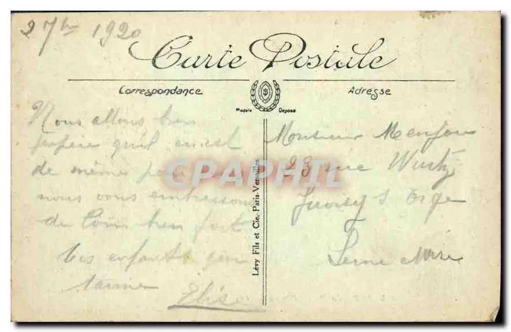 Wzgórze Midi d'Osseau — 194 — L.I. - Rewers