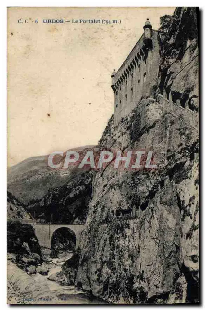 Urdos — O Portalet (794 m.) — C.C. 6, editor Paul Guglielmi - Frente