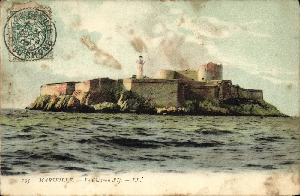Marseille — O Castelo de If — LL. - Frente