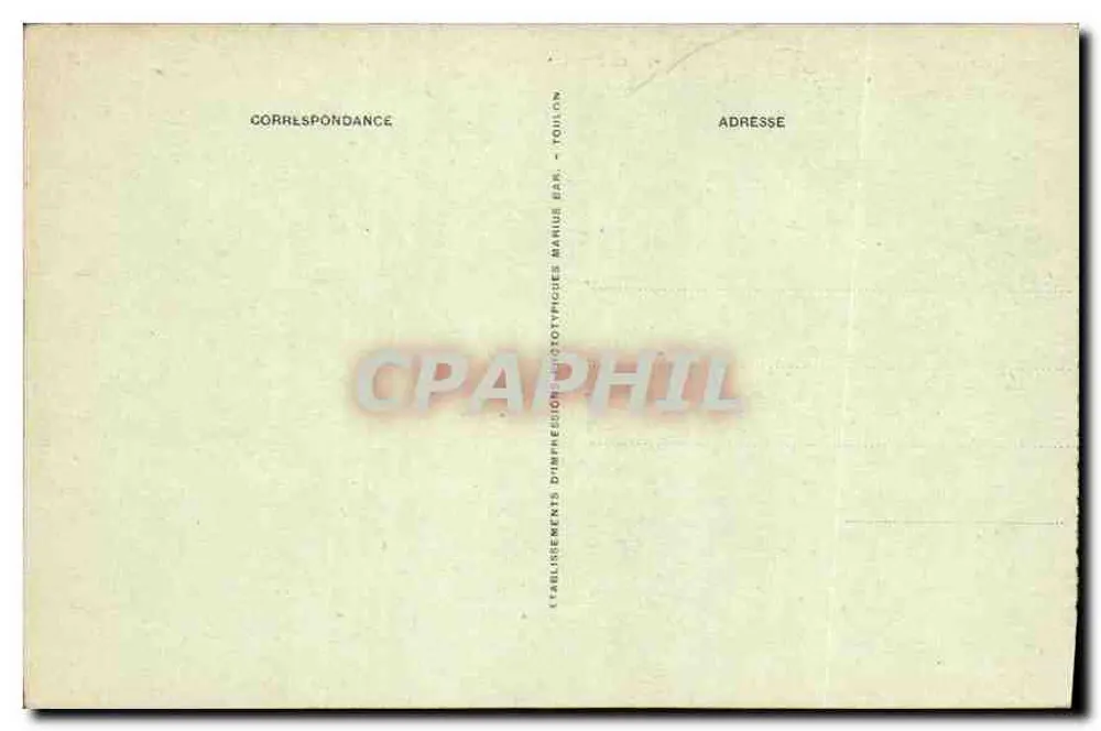 A Sainte-Baume — Vista Geral — Editor: Estabelecimentos Dimphrédon, Toillon - Verso