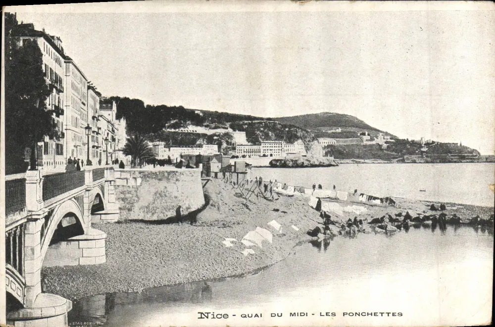 Nice - Quai du Midi - Les Ponchettes — Staebec, n°24 - Frente