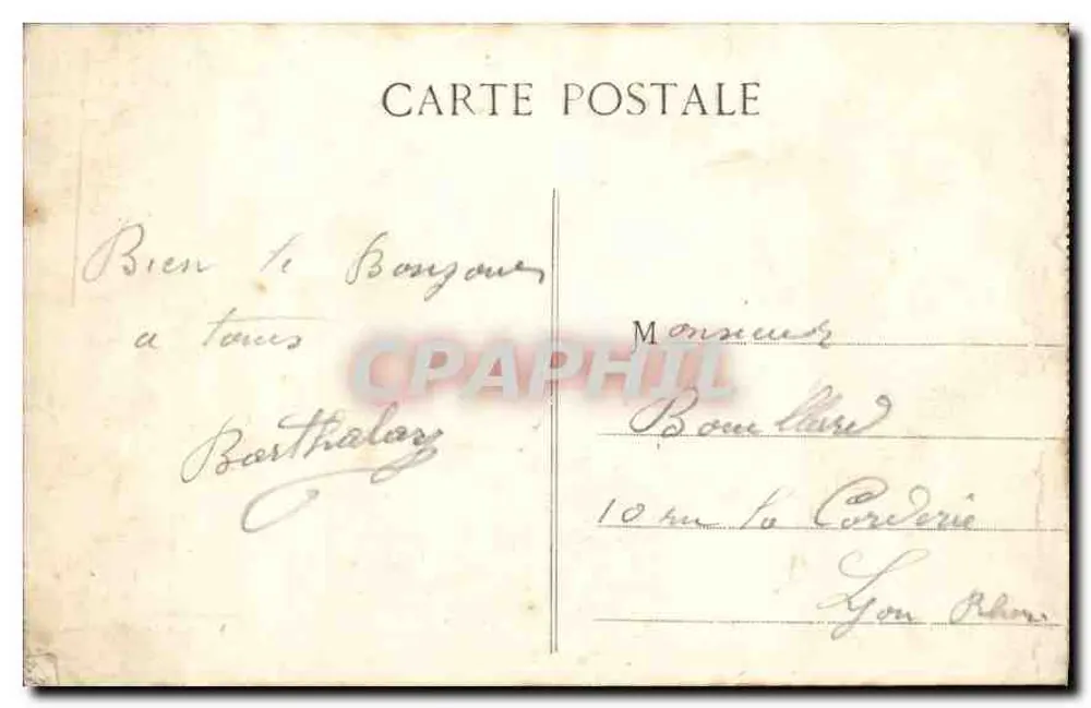 Briancón e a Cruz de Toulouse — Os Alpes — editor não visível - Verso