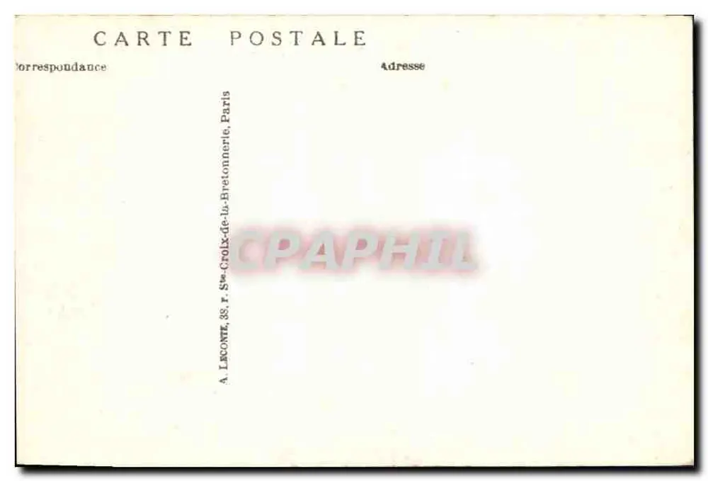 LONGPONT (S.-et-O.) — Louis VII errichtet ein Jahrmarkt 1142 — Künstlerische Ausgabe, Wiedergabe verboten - Rückseite