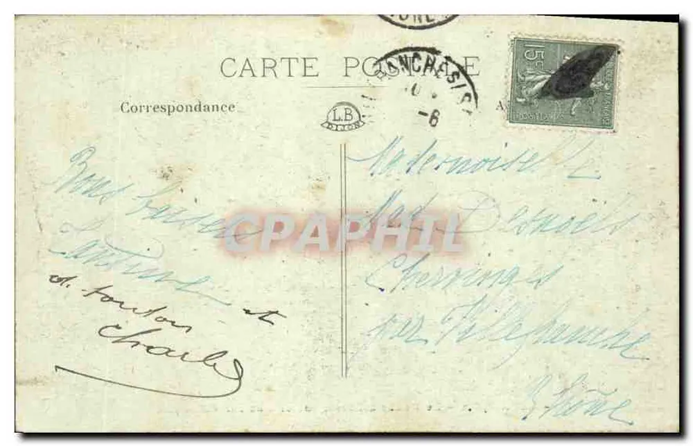 Besançon — Der Doubs bei Tarragnoz und Blick auf Besançon — C-Lé, n°103 - Rückseite