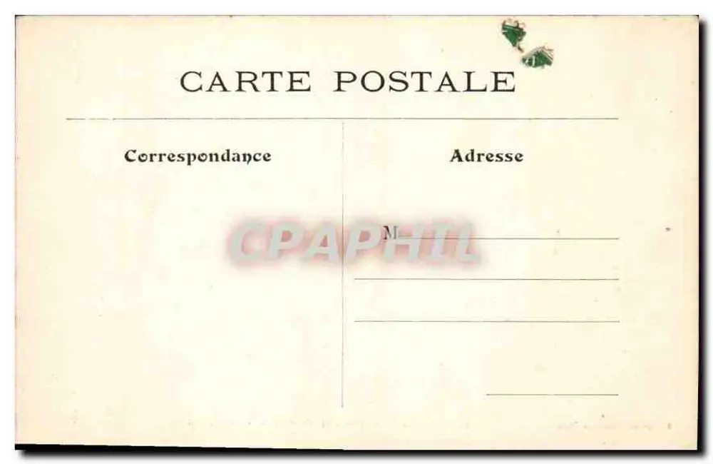 Dampierre - O Castelo — Paris e seus arredores - 81. — Edição da Primavera, Paris - Verso