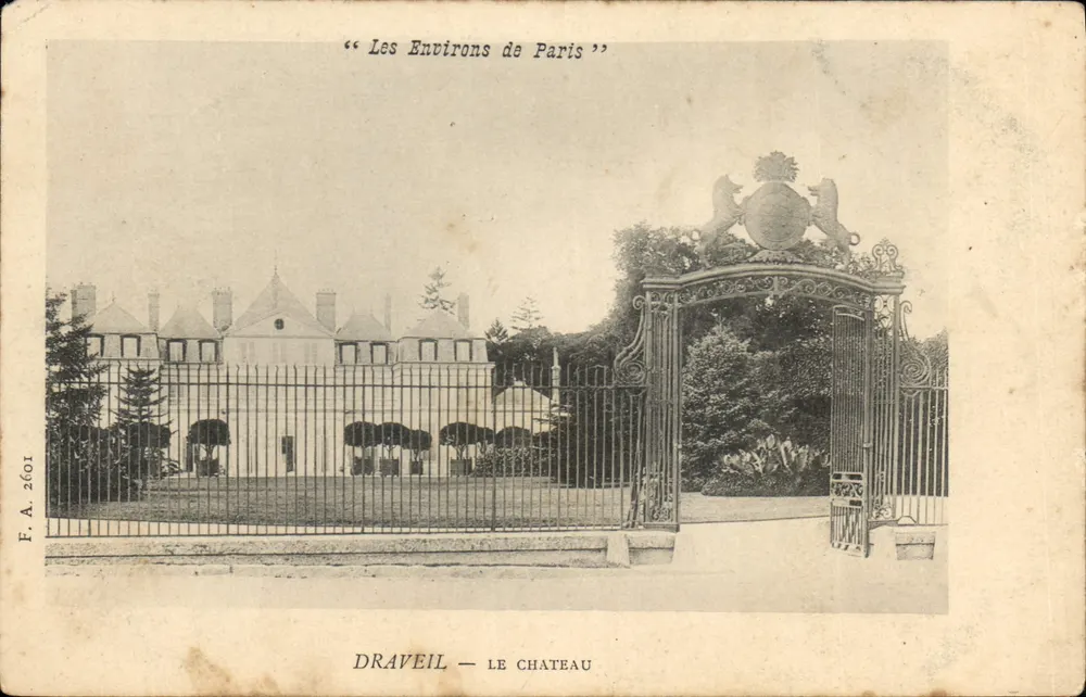 Draveil — O Castelo — Os Arredores de Paris - Frente