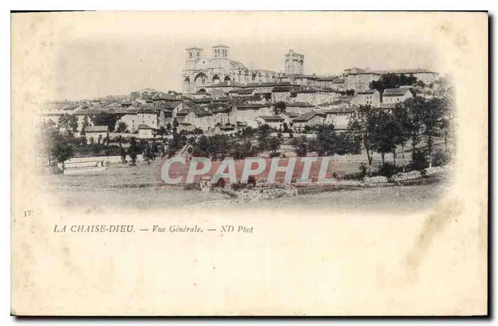 La Chaise-Dieu — Vista Geral — ND Phot - Frente