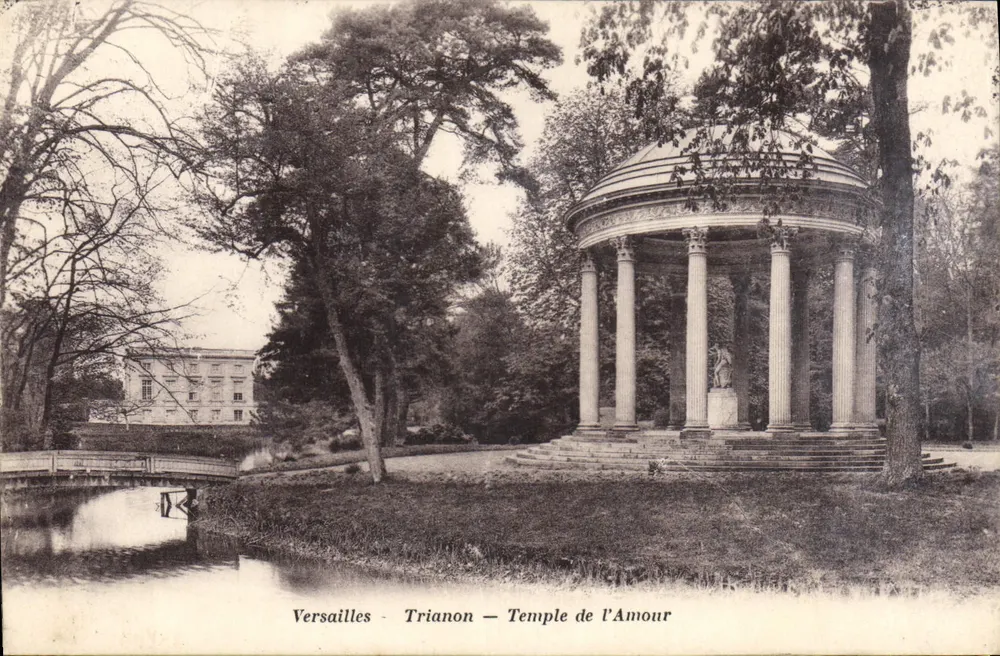 Versailles - Trianon - Templo do Amor — editor não identificado, número de série não visível - Frente