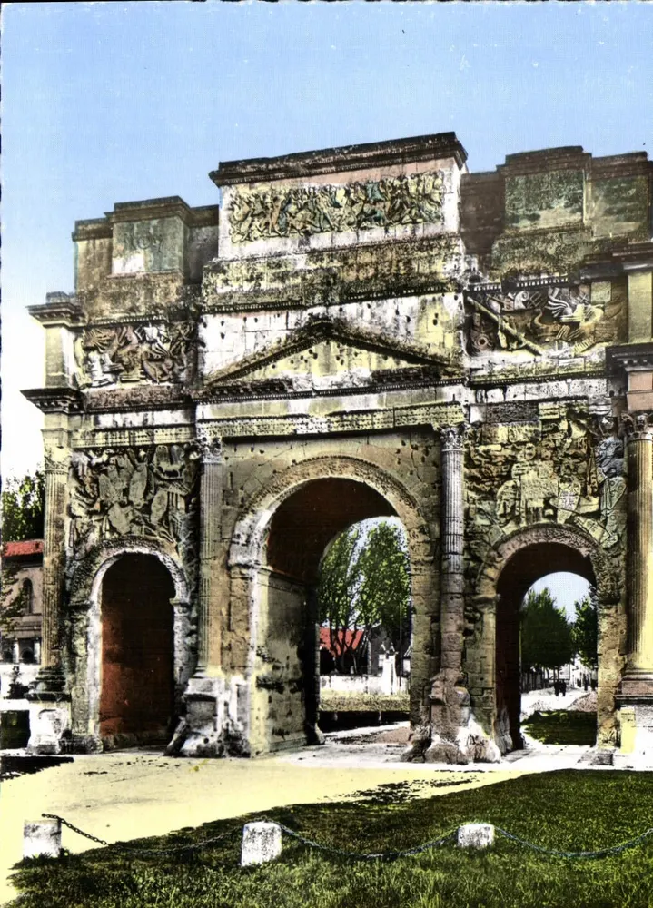 Orange (Vaucluse) — O Arco do Triunfo — Edições dos Irmãos Lyan - Frente