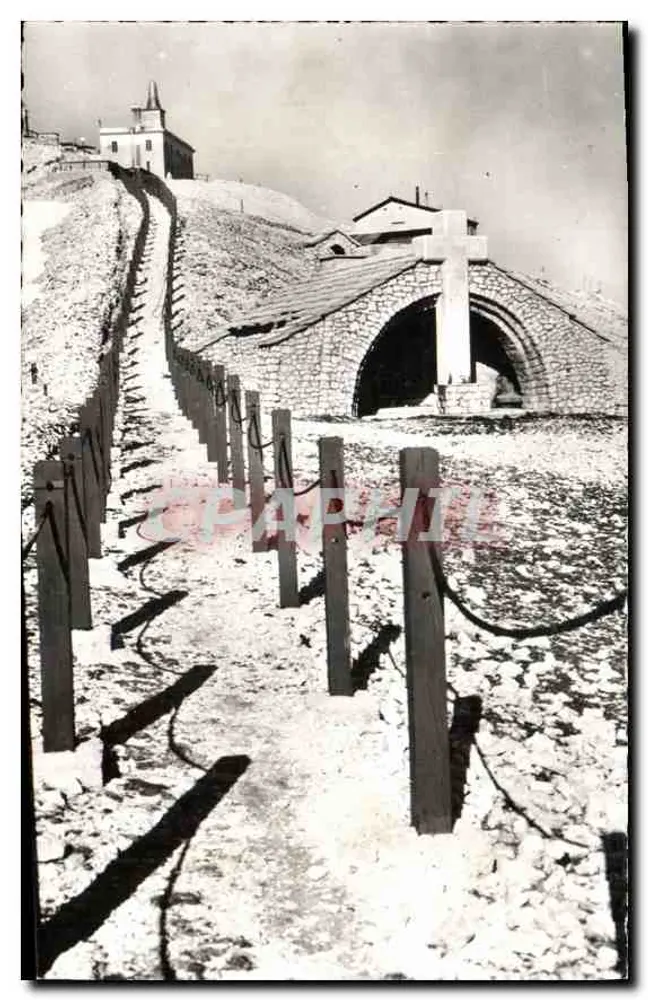 Mont Ventoux — Die Kapelle und das Militärbauwerk — Editions SL, Avenue des Frères Lumières, Lyon - Vorderseite