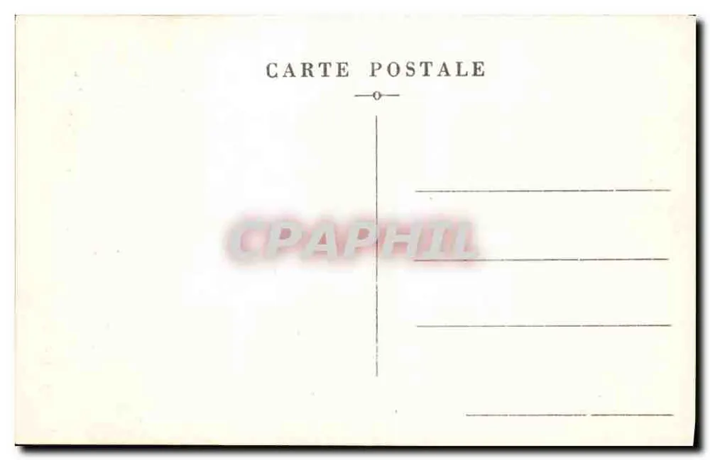 Innenansicht der Kathedrale — Der Hauptaltar — Edit. du Courrier du Centre - Limoges - Rückseite