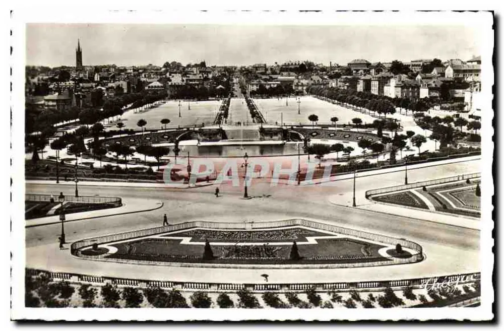 Limoges — Allgemeiner Blick auf die Gare-Gärten — Edition Jacques Terrasson - Vorderseite