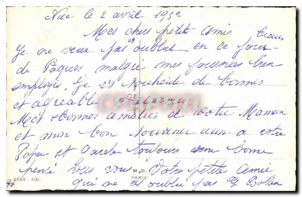 Kurki na Wielkanoc — trzy kury i zabawne jajka — wydawca nie widoczny - Rewers