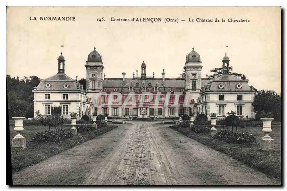 Das Schloss La Chevalerie — Umgebung von Alençon (Orne) — Normandie — Nr. 145 - Vorderseite