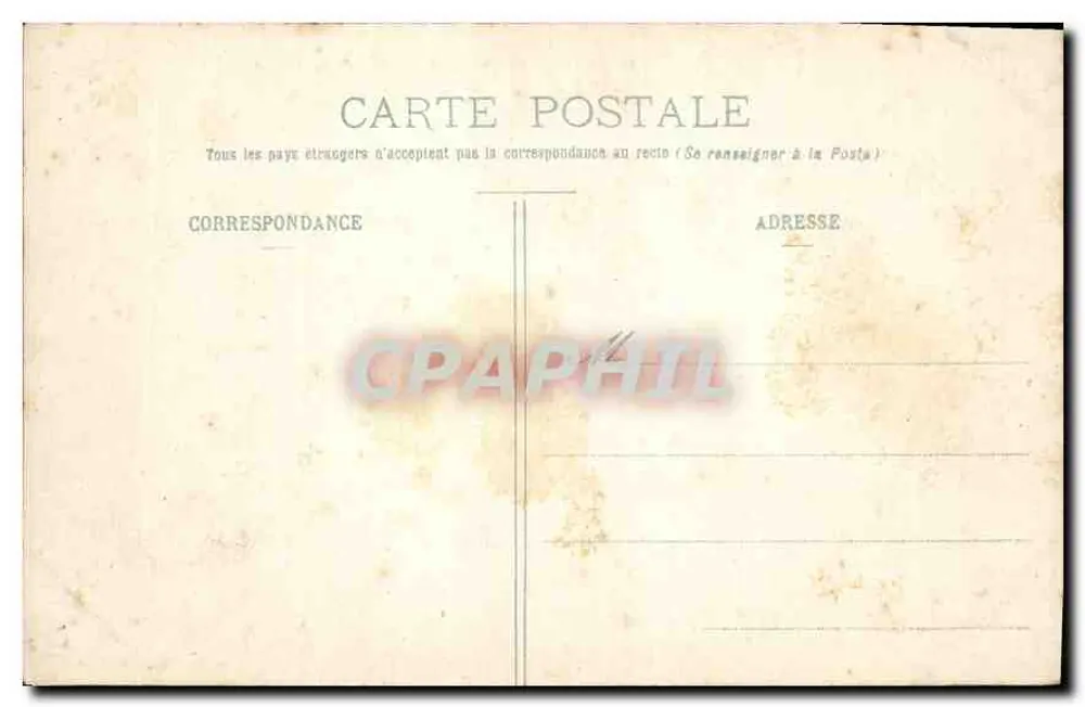 Anet — Der Schlossportal von der Hofseite gesehen — Ch. Foncault, Verlag, Dreux - Rückseite