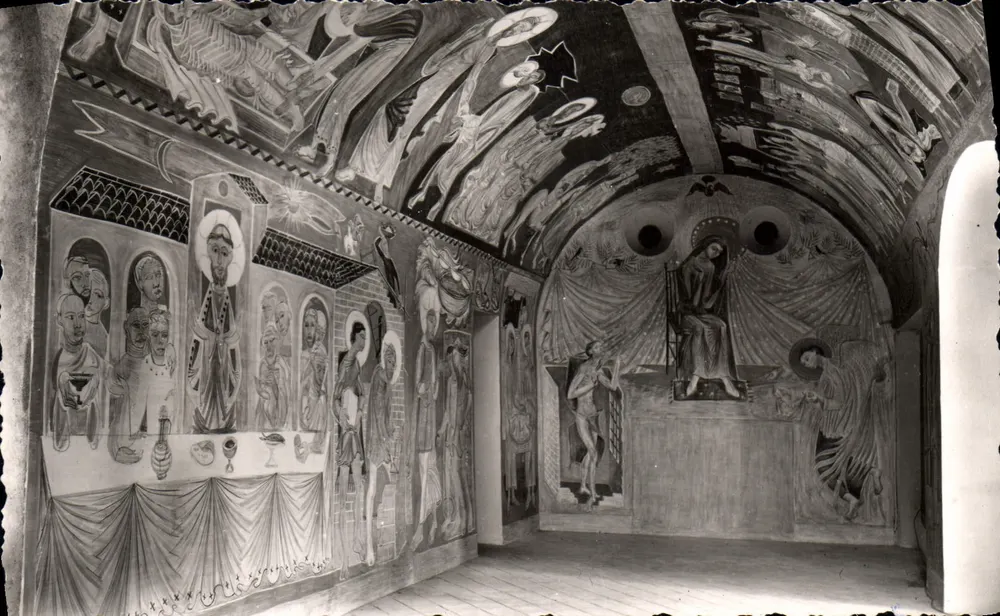 Innenansicht der Kapelle Notre-Dame de la Salette — Hérault — Éditions des Frères Lumière, Lyon - Vorderseite