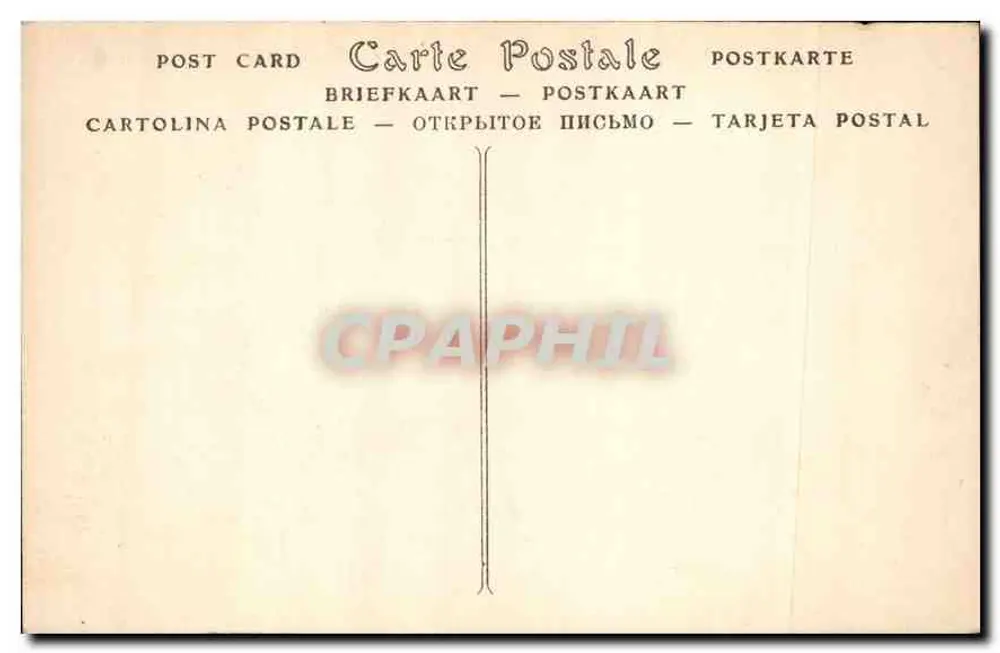 Castelo de BLOIS — ND Pbut. — editor ND Pbut, n° 540 - Verso