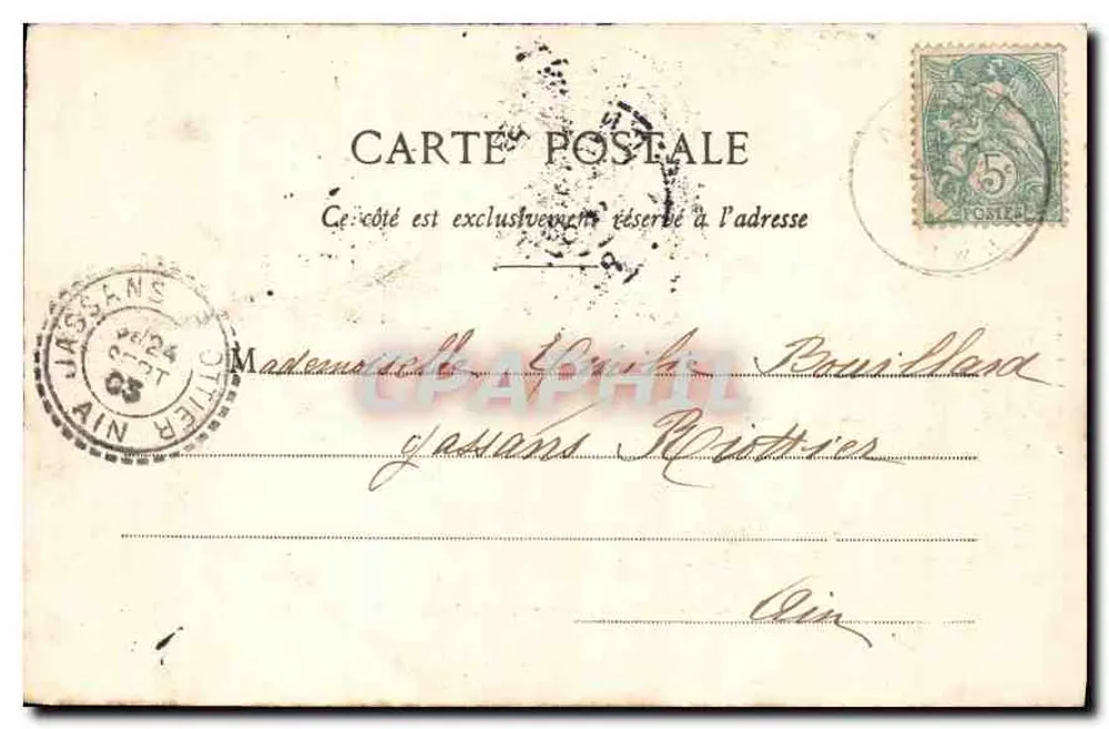 I Margini dell'Azergues, vicino ad Anse (Rodano) — G. Belin, Villefranche — n° 118 - Verso