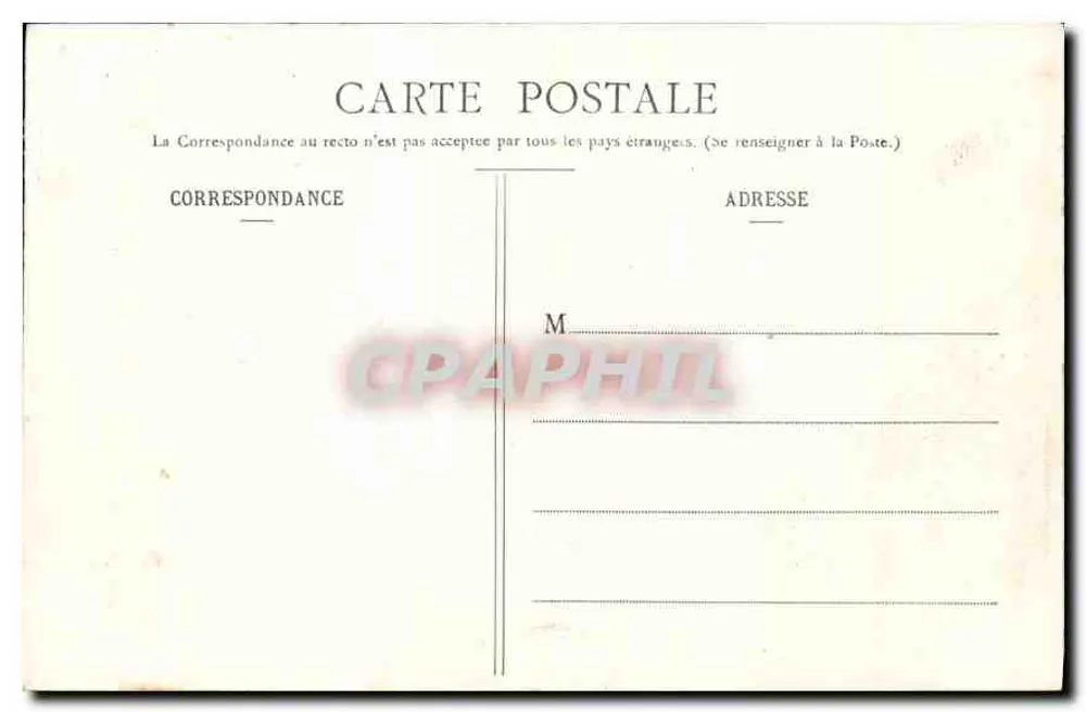 Dinan - Vista geral do Porto — Coleção H. L. M. — n° 1114 - Verso