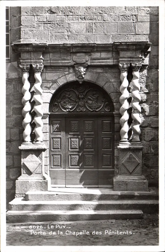 Le Puy — Porte de la Chapelle des Pénitents — Edition de l'Hôtel de Ville, Vichy - Vorderseite