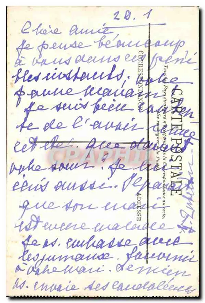 Rennes — Le Thabor — La Volière — LL. — N° 96 - Verso