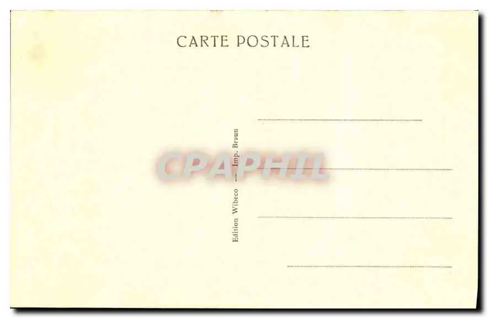 Colmar — Casa Pfister — Ed. Wibeco - Verso