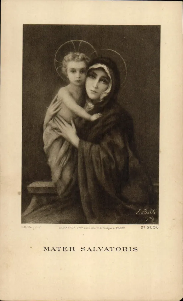 Mater Salvatoris — Sainte Marie de la Miséricorde — Verlag Schaeffer, n° 2536 - Vorderseite