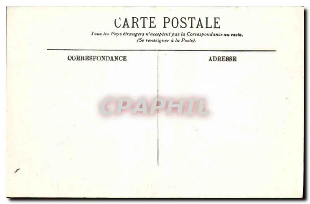 Chenonceaux — O Castelo — A Fachada Ocidental — LL. - Verso