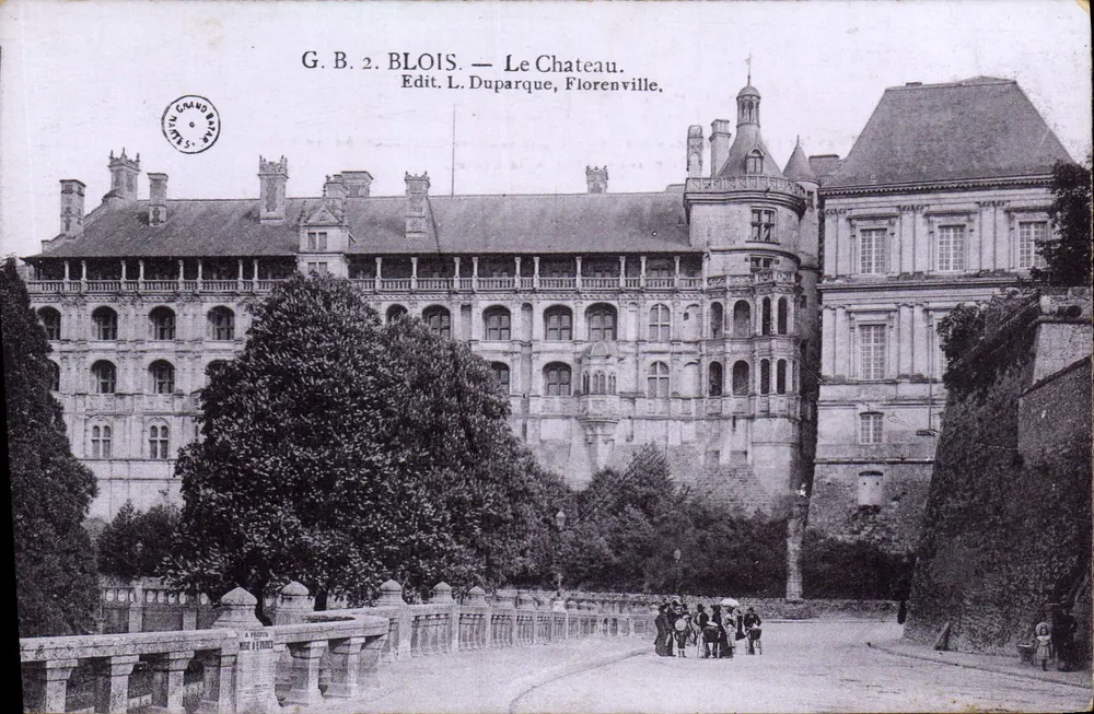Blois — O Castelo — Edit. L. Duparque, Florenville - Frente
