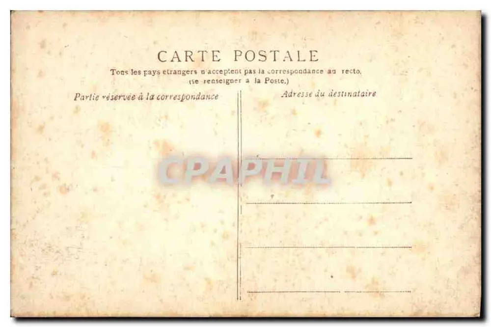 Blois — O Castelo — Edit. L. Duparque, Florenville - Verso