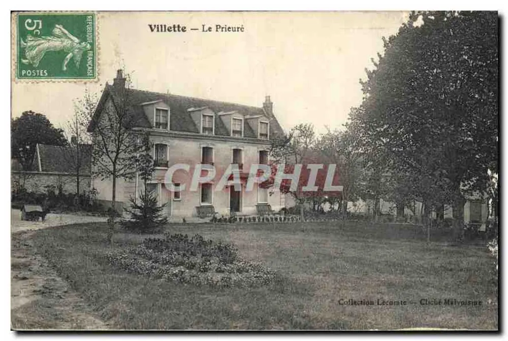 Villette — Klasztor — Zbiór Lecomte — Fotografia Milvoisine - Awers