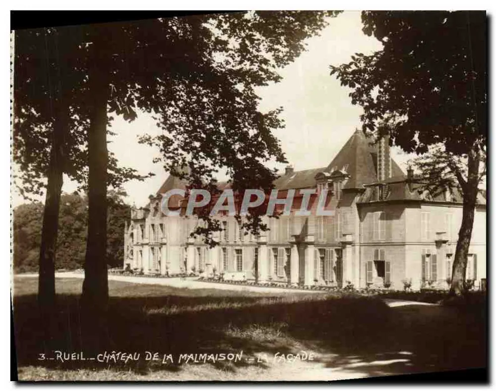 Rueil - Zamek La Malmaison - Fronton - Awers