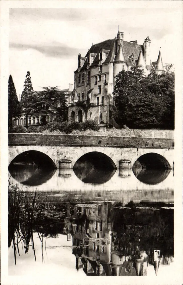 Châteauroux (Indre) — Zamek Raoul — wydawca Réal-Anato, Paryż, nr 125 - Awers